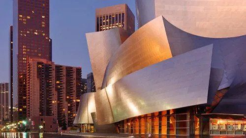 Shiny Atriums Building — North Hollywood, CA — Sunrise Window Cleaners