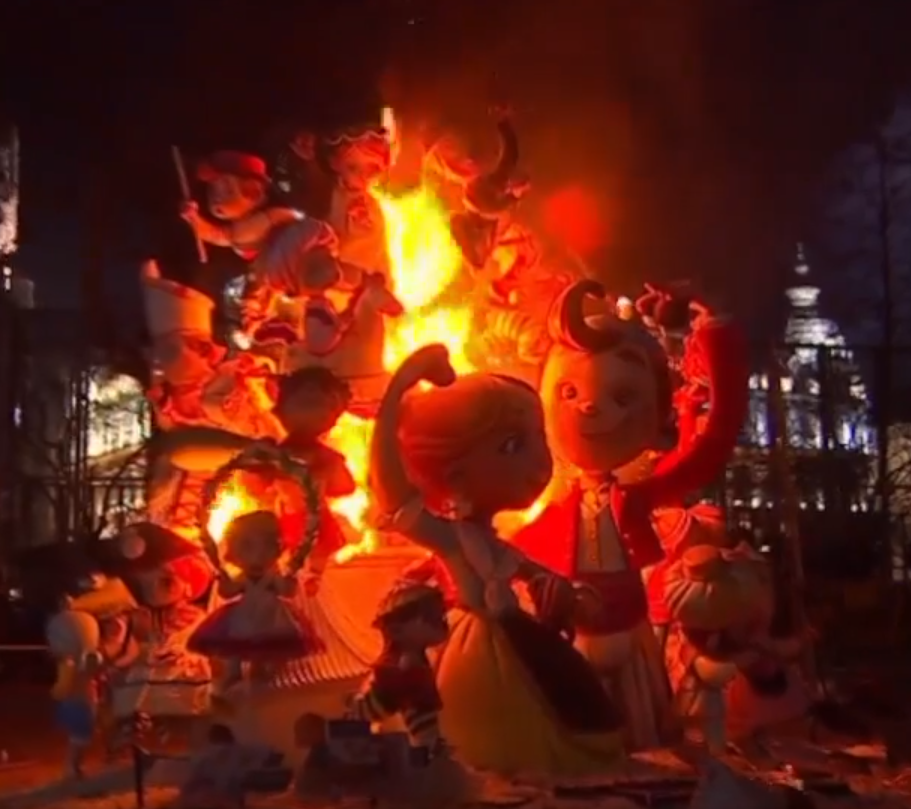 Cremà Falla Infantil Ayuntamiento 2023