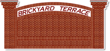 Brickyard Terrace Logo: Enjoy Modern Living in Jefferson City, MO at Our Apartment Rentals.