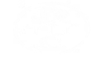 A digital illustration of a stylized, glowing white heart icon centered on a plain black background.