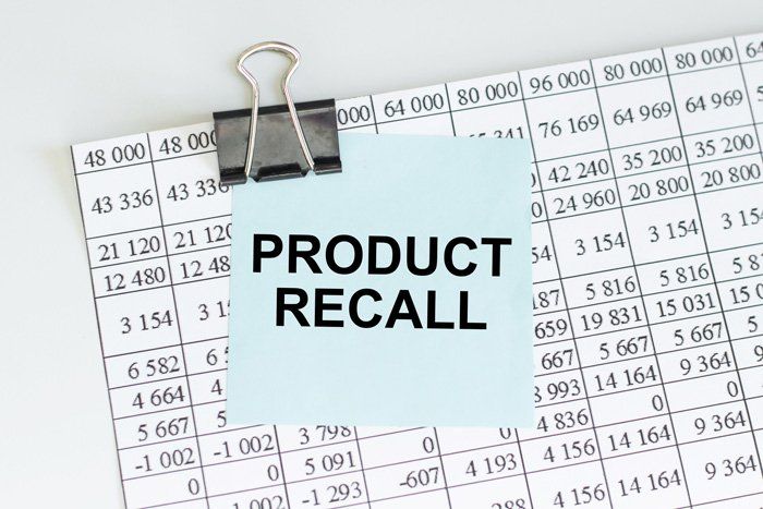 Product Recall Concept — Athens, AL — Alexander Corder & Shelly PC