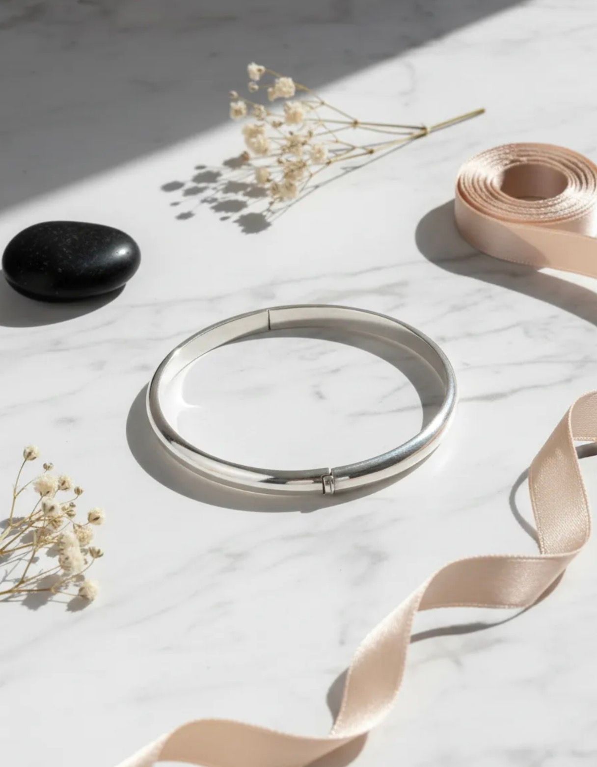 Pulsera Esclava lisa 55mm ovalada