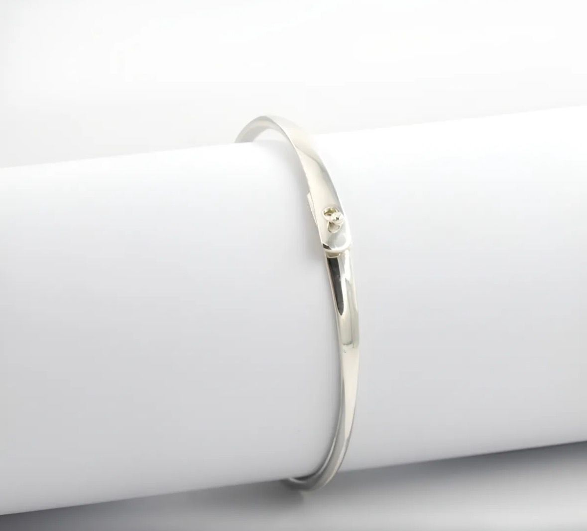 Pulsera Esclava Delgada lisa 55mm peso 9.40