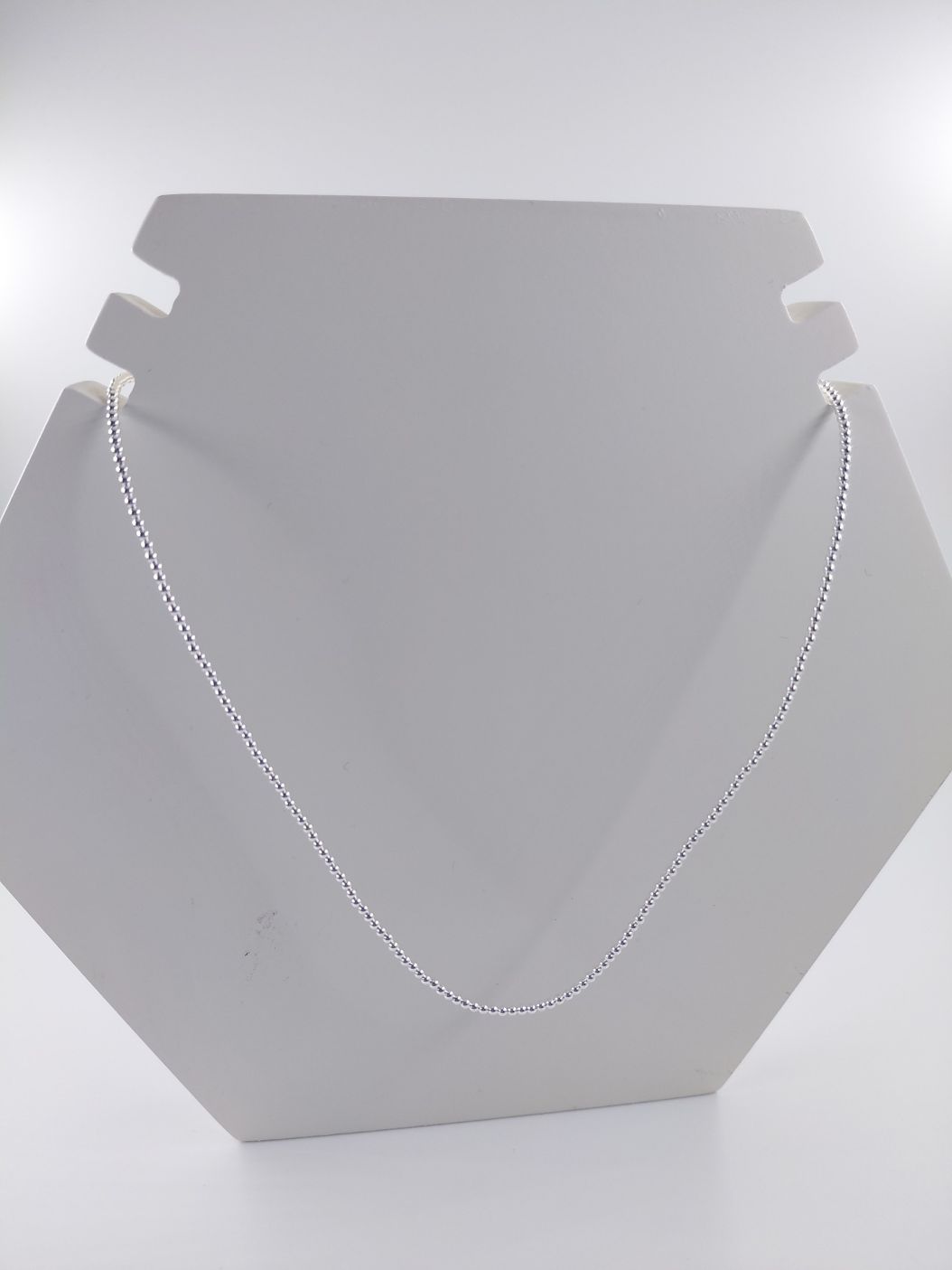 Collar Gargantilla Bolitas 2mm 45cm