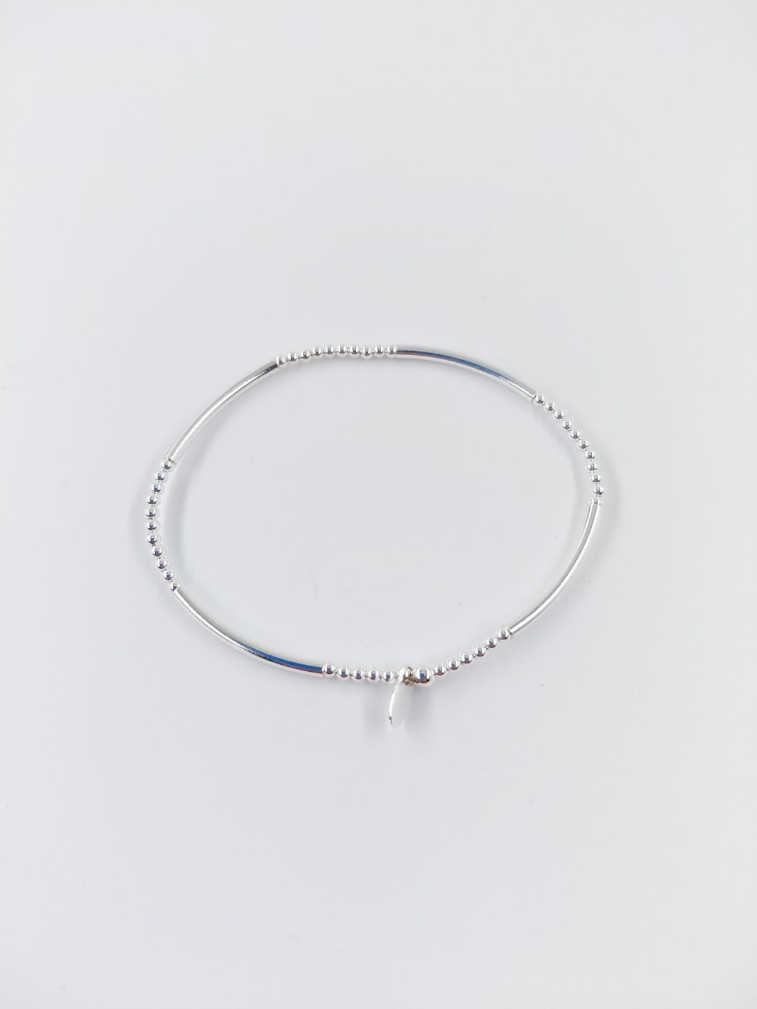 Pulsera Elastica Palitos y Bolitas 2mm