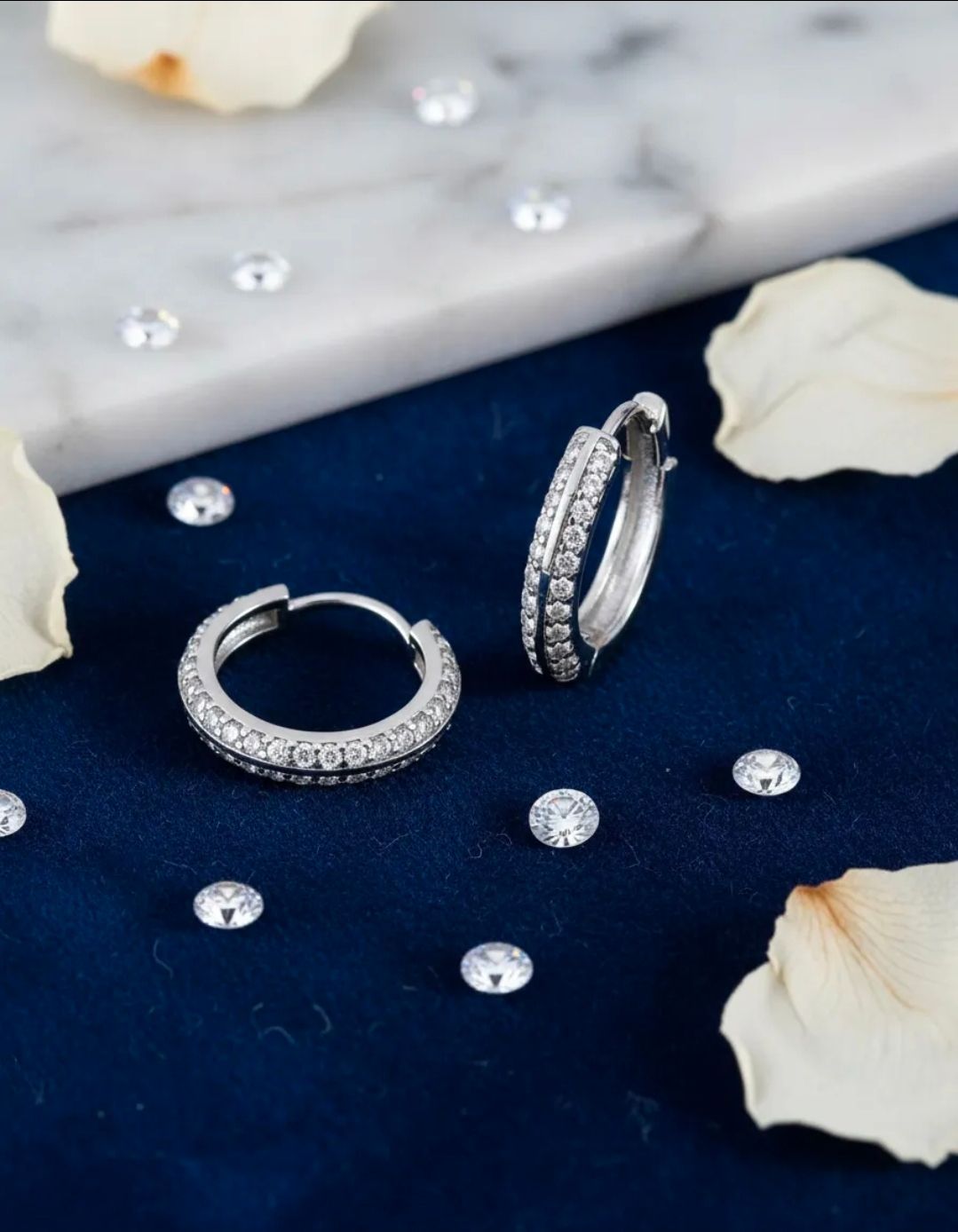 Aro Arito Cubano Huggies elegante Cubics