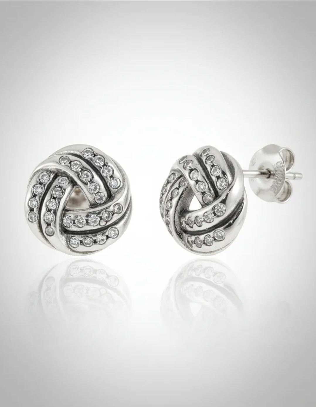 Aro Nudo Cubic Elegante