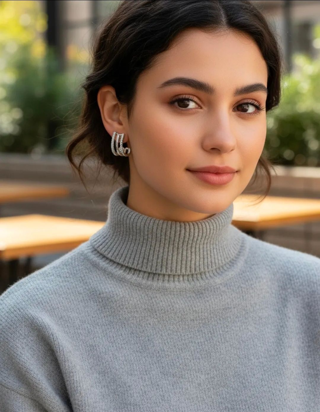 Aro Pasante Tipo Bidu Micro Pave Elegante