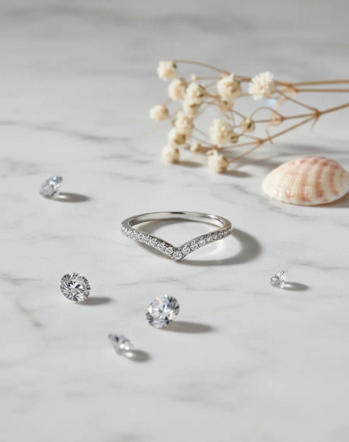 Anillo Medio Sin Fin Cubics Tipo V