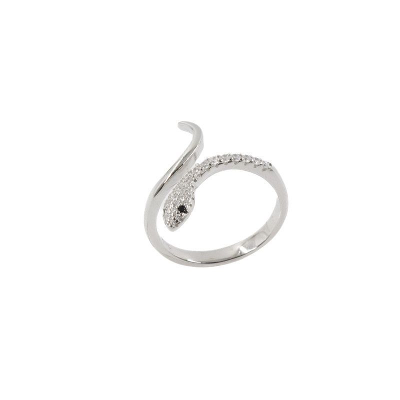 Anillo Serpiente Cobra Cubic