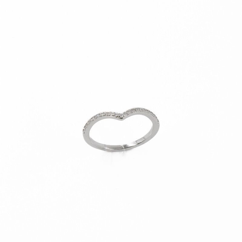 Anillo Medio Sin Fin Cubics Tipo V