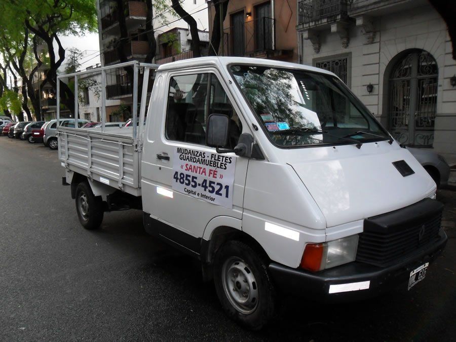 camioneta de mudanza