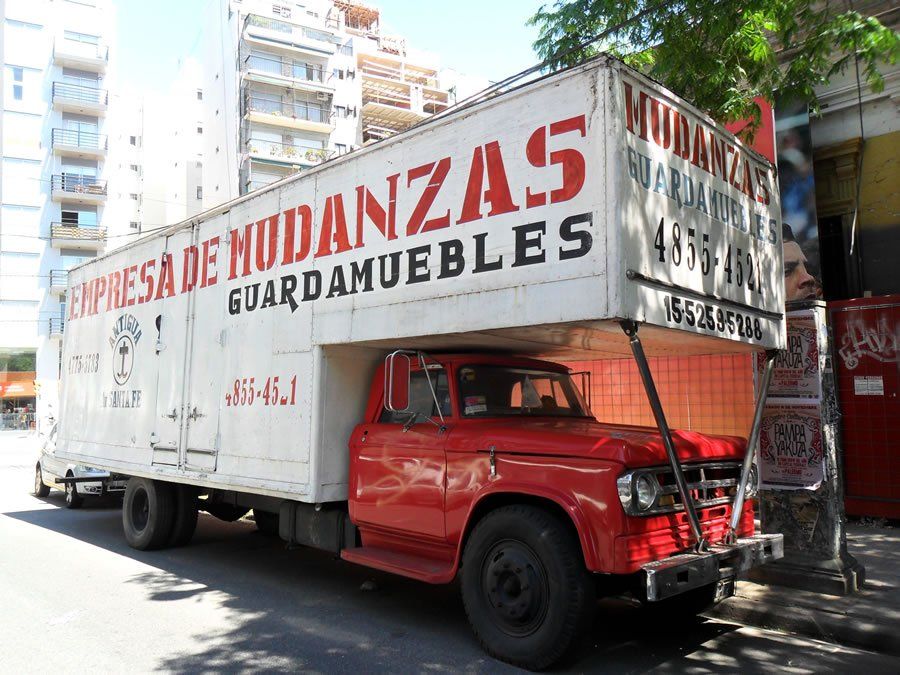 camion de mudanza