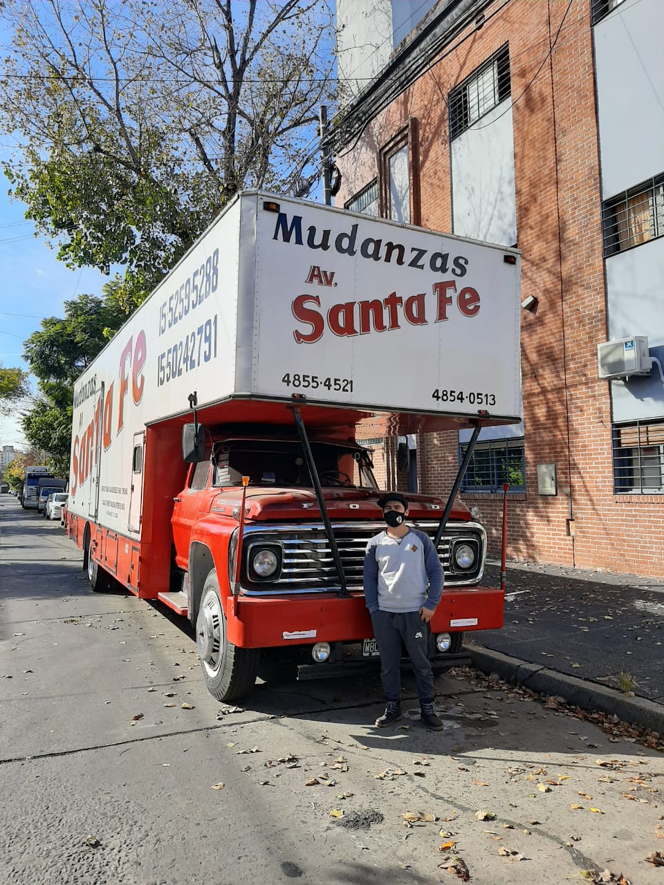 camion de mudanza
