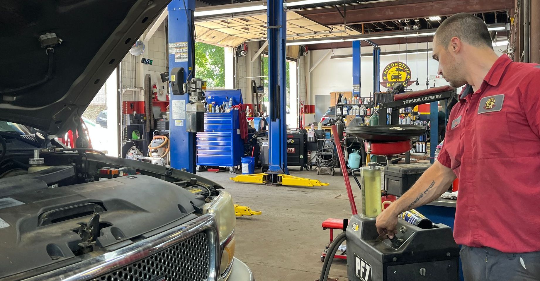 Brake fluid exchange Automotive Magic