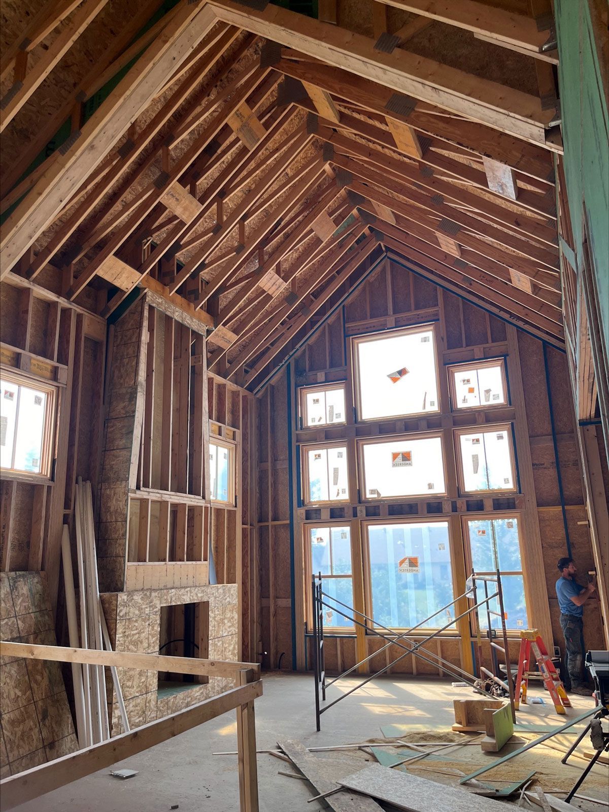 New build electrical installation