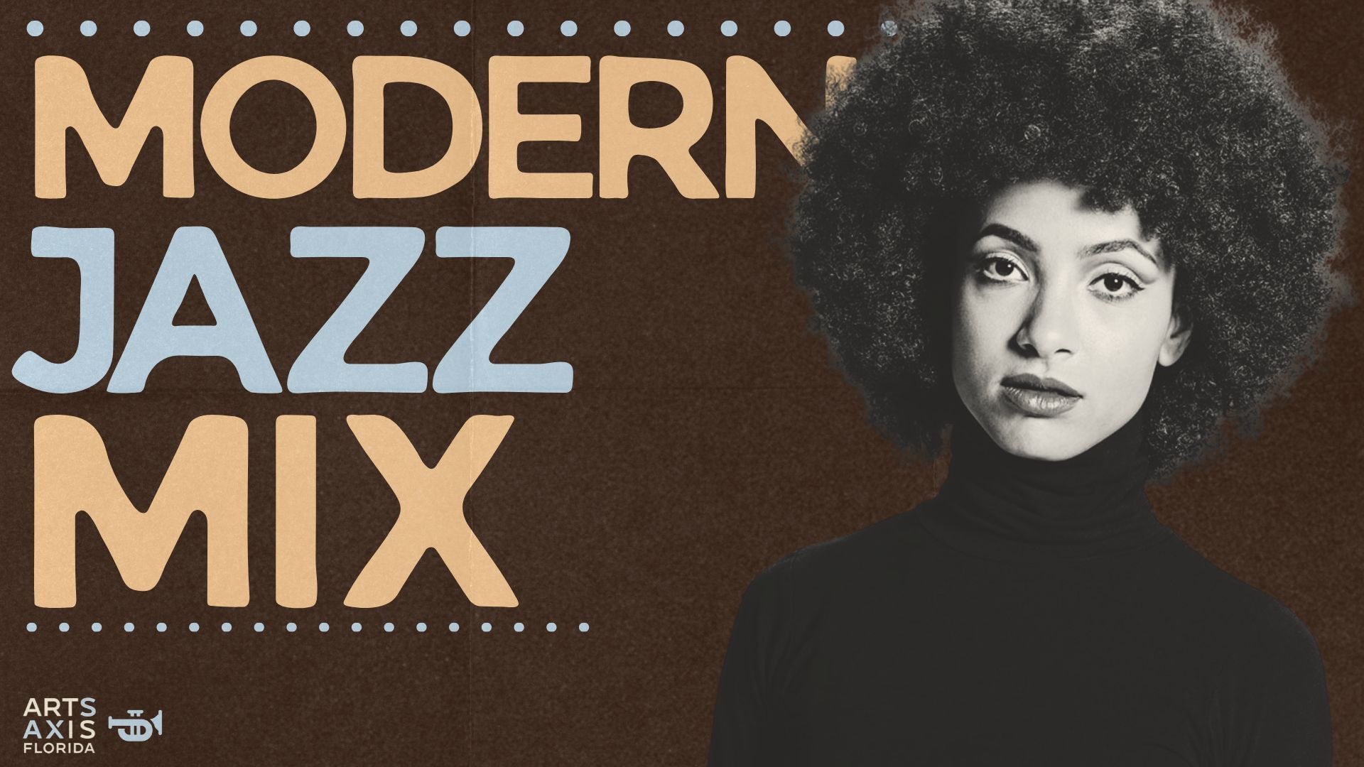 Album cover: Woman with afro and 