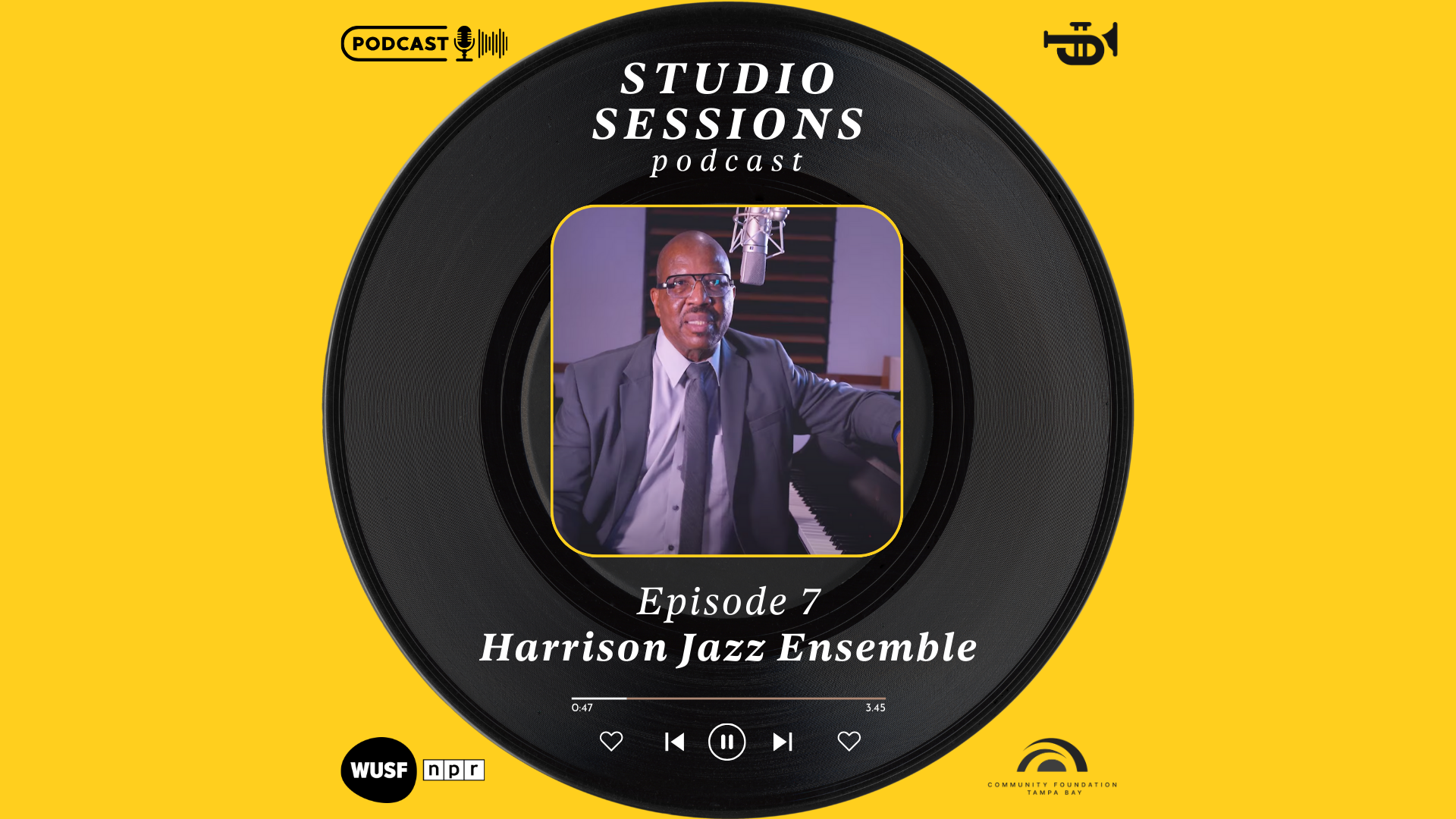 Studio sessions podcast episode 7 harrison jazz ensemble