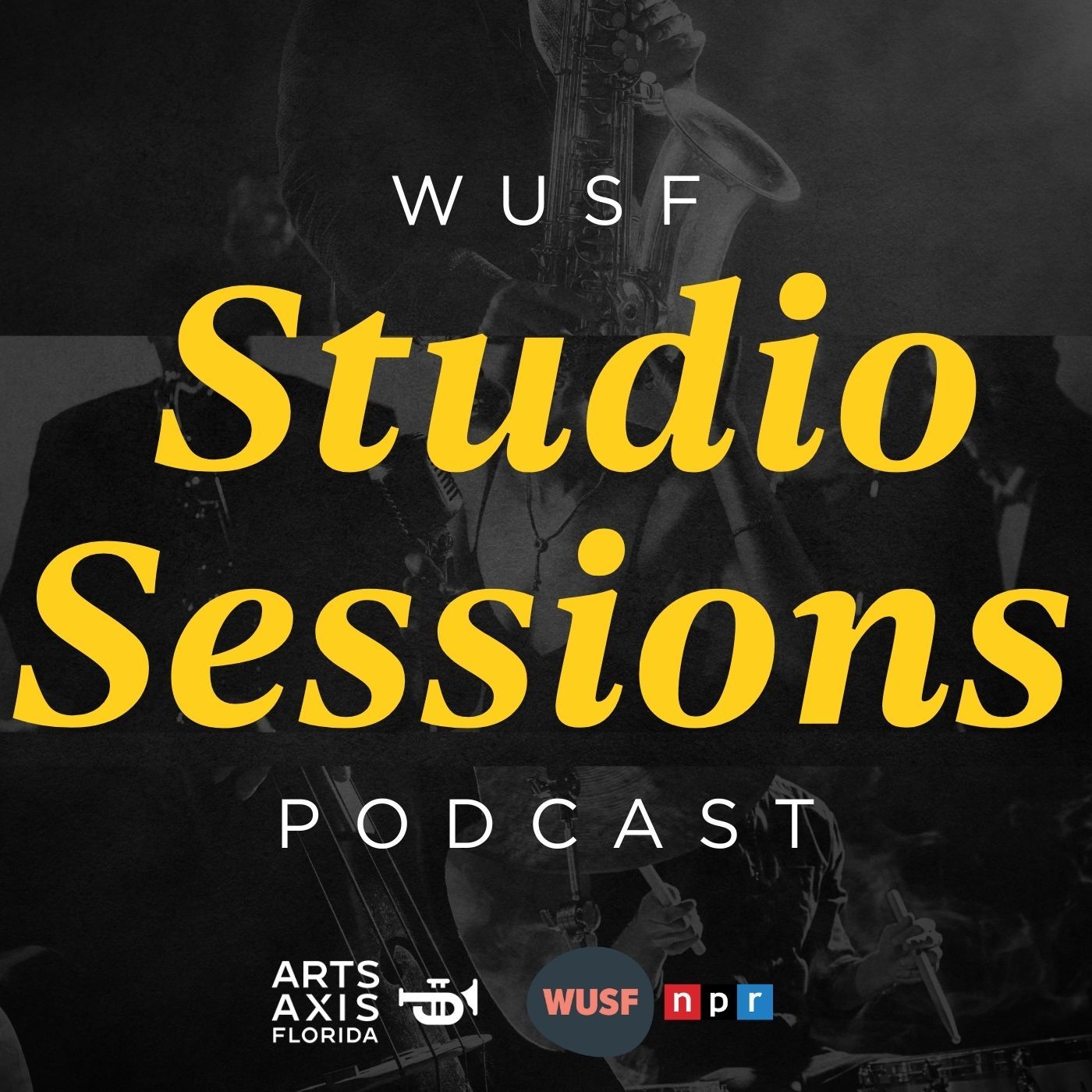 A poster for the wusf studio sessions podcast