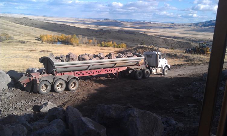 Rip Rap Service Truck — trucking services in Great Falls, MT