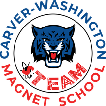 Carver STEAM Magnet Elementary School, Enrollment, Logo