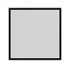 Un cuadrado con un marco negro sobre fondo blanco.