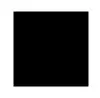 Un cuadrado negro con un borde blanco sobre un fondo blanco.
