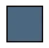 Un cuadrado azul con un borde negro sobre fondo blanco.