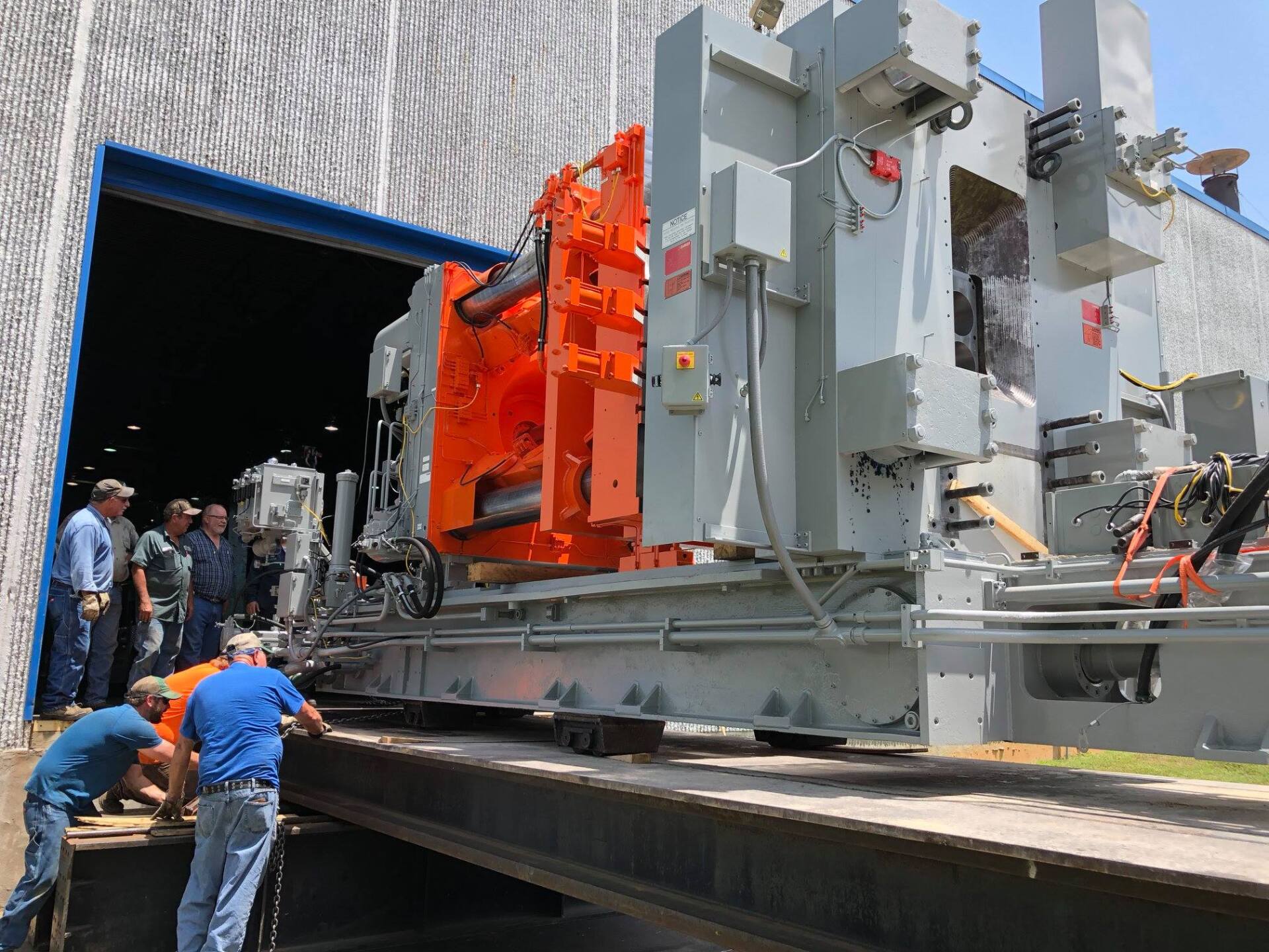 Large Machine Being Moved — Jackson, TN — Crane Services Incorporated