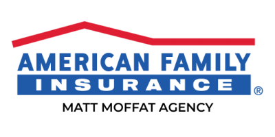 The logo for american family insurance matt moffat agency