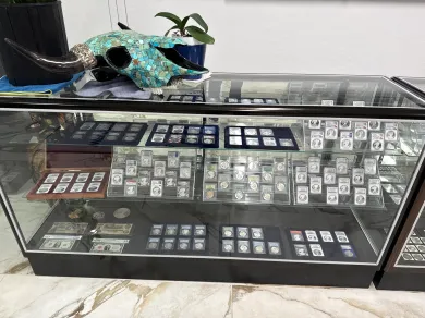 Rare coin collection at Scottsdale Coin Shop Scottsdale AZ