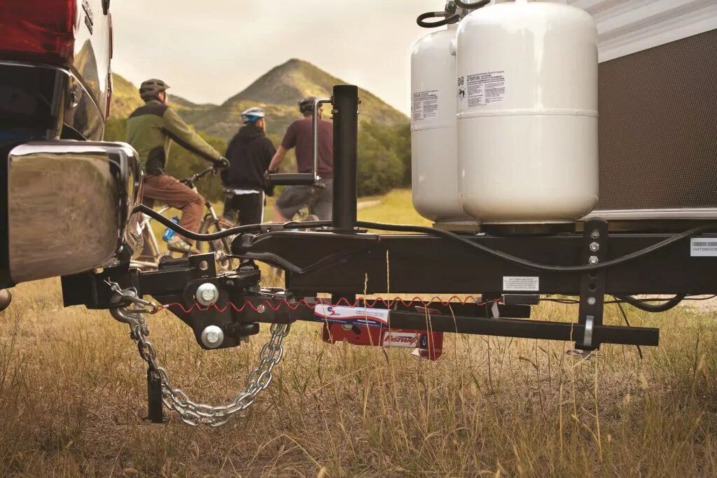 A trailer with two propane tanks littleton colorado Benefits of Weight Distribution Hitches