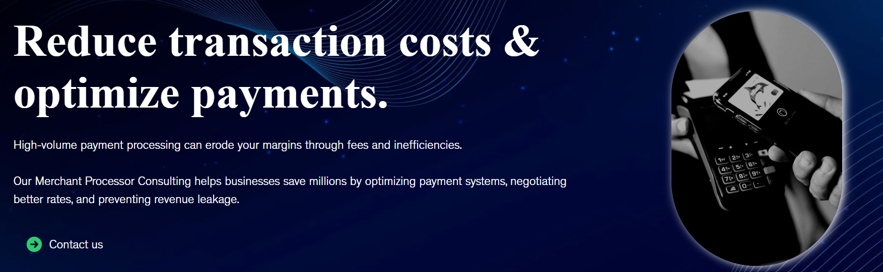 Choose interchange-plus pricing and reduce transaction costs with Momentum Growth Partners