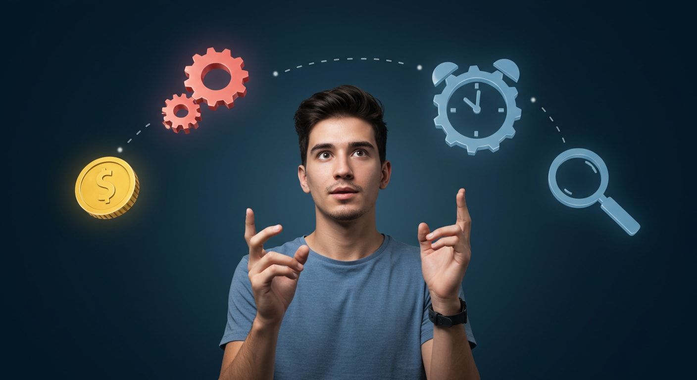 A businessowner is thinking about other factors before choosing a payment pricing model