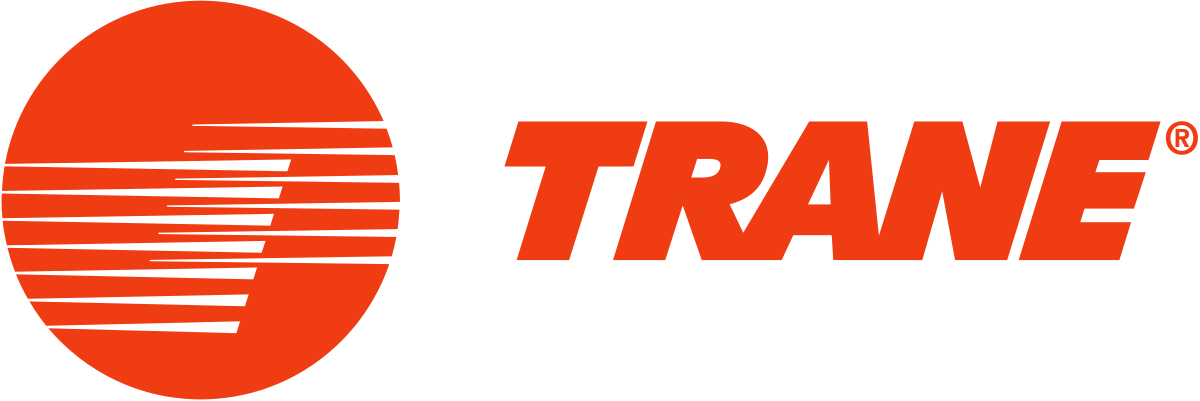 A trane logo is shown on a white background
