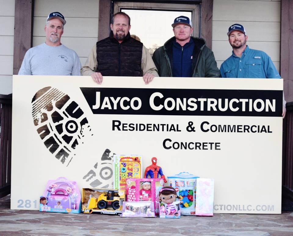 Men Holding Business Banner