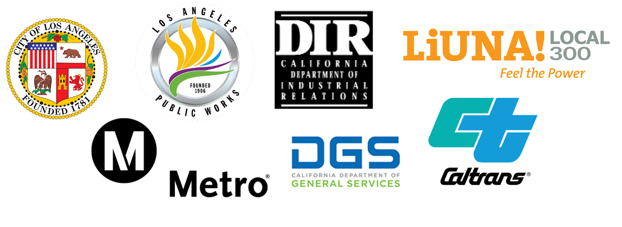 A bunch of logos including metro and dgs