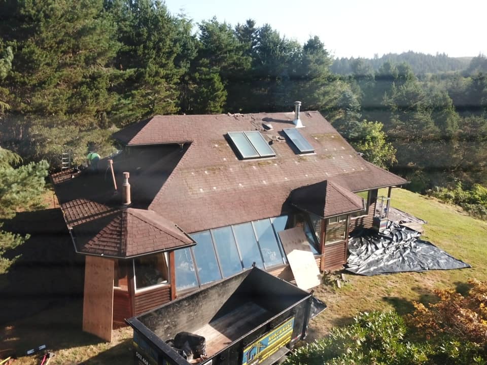 Before Renovation of Residential Roof — Astoria, OR — Northwest Roofing & Construction LLC