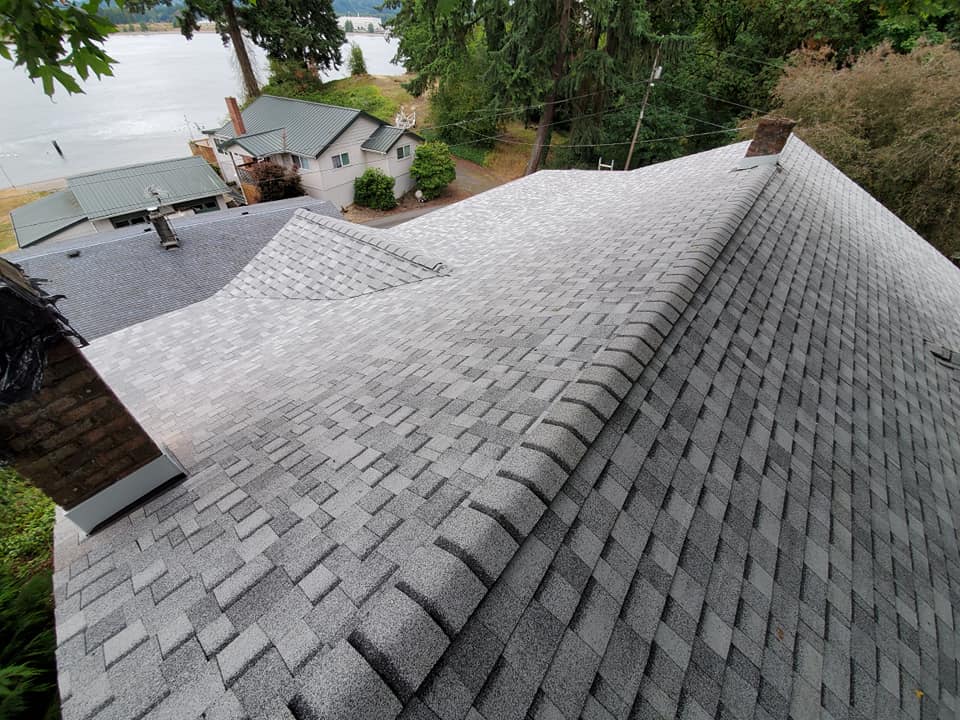 Side View of Roof — Astoria, OR — Northwest Roofing & Construction LLC
