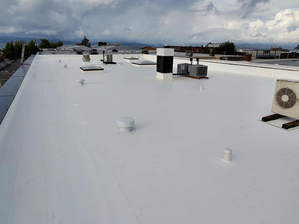Painted Rooftop — Astoria, OR — Northwest Roofing & Construction LLC