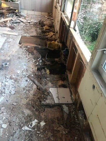 Dirty Flooring — Astoria, OR — Northwest Roofing & Construction LLC