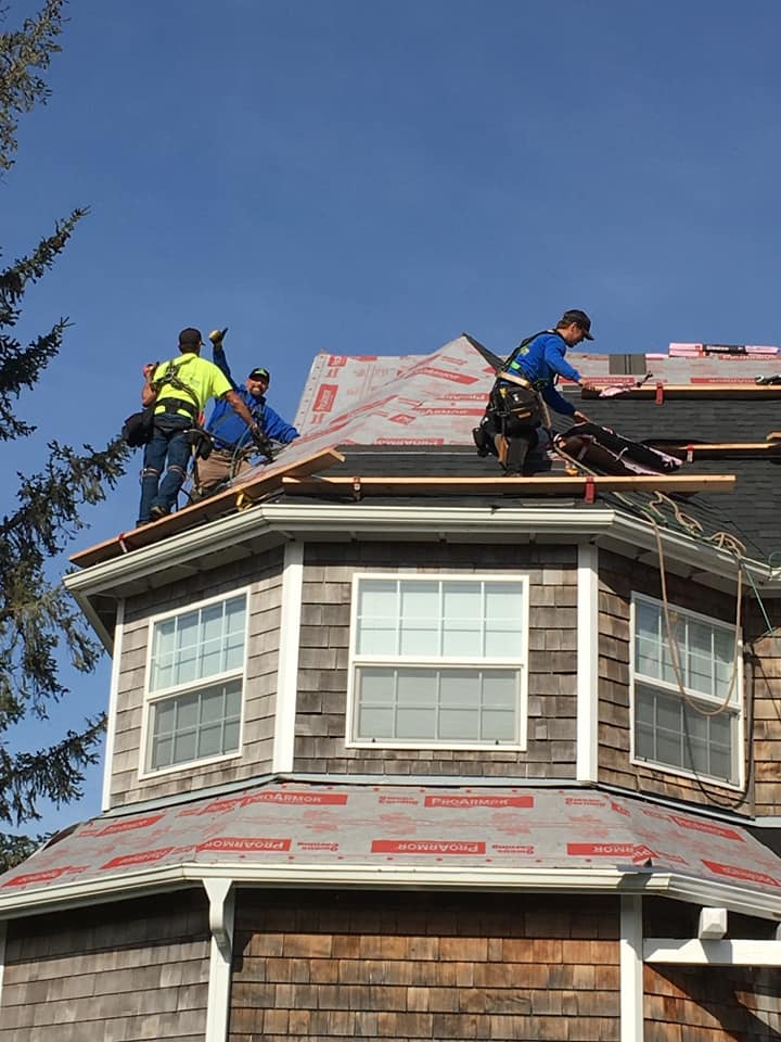 On Going Shingles Installation — Astoria, OR — Northwest Roofing & Construction LLC
