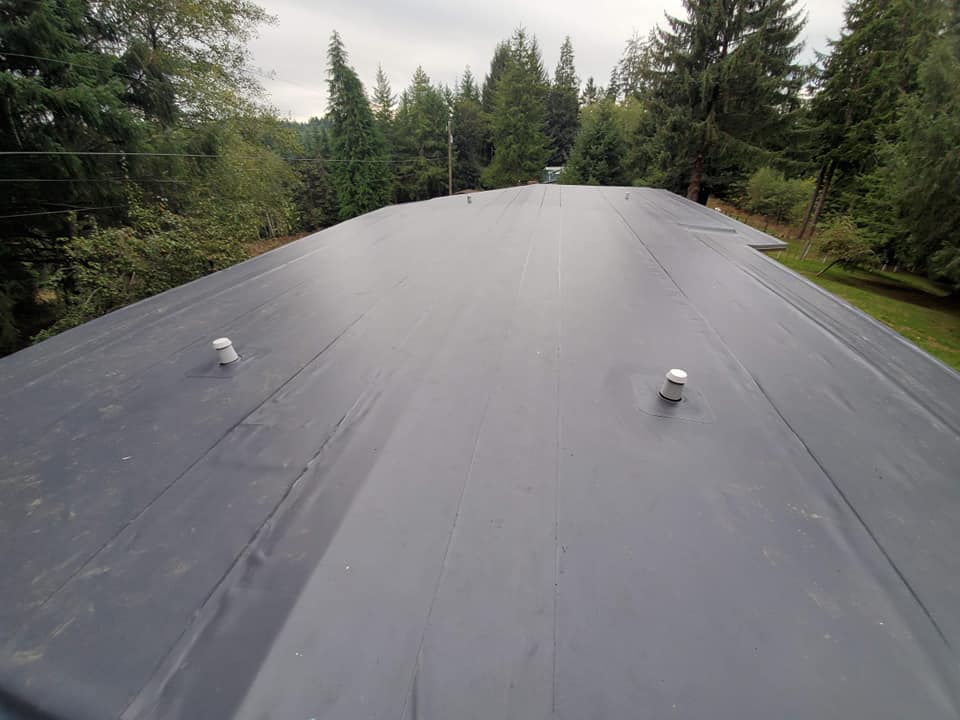 Roof with Cover — Astoria, OR — Northwest Roofing & Construction LLC