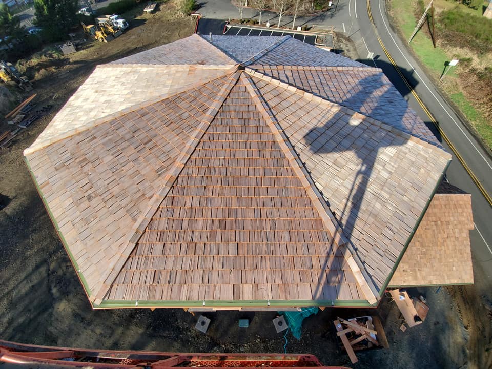 Newly Build Wooden Roof — Astoria, OR — Northwest Roofing & Construction LLC