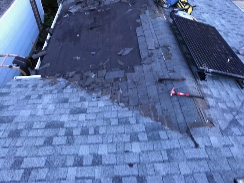 Removing Old Roof — Astoria, OR — Northwest Roofing & Construction LLC