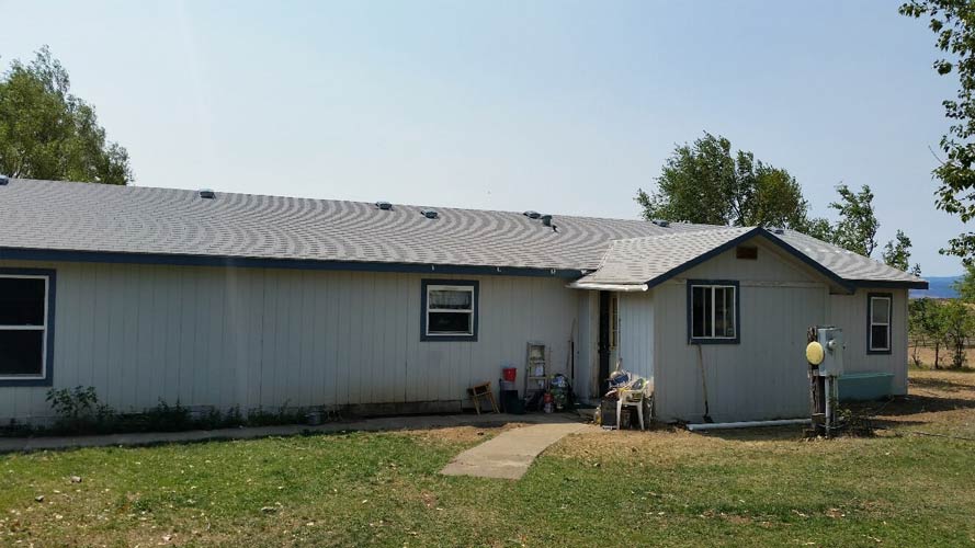 Metal Roof Before — Astoria, OR — Northwest Roofing & Construction LLC