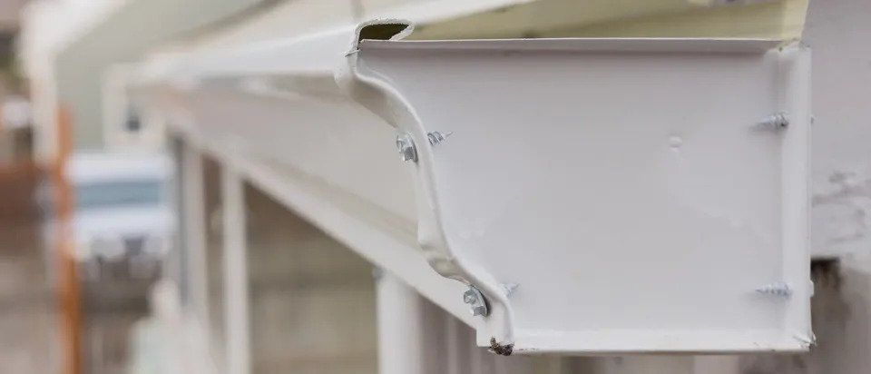 White Rain Gutter — Astoria, OR — Northwest Roofing & Construction LLC