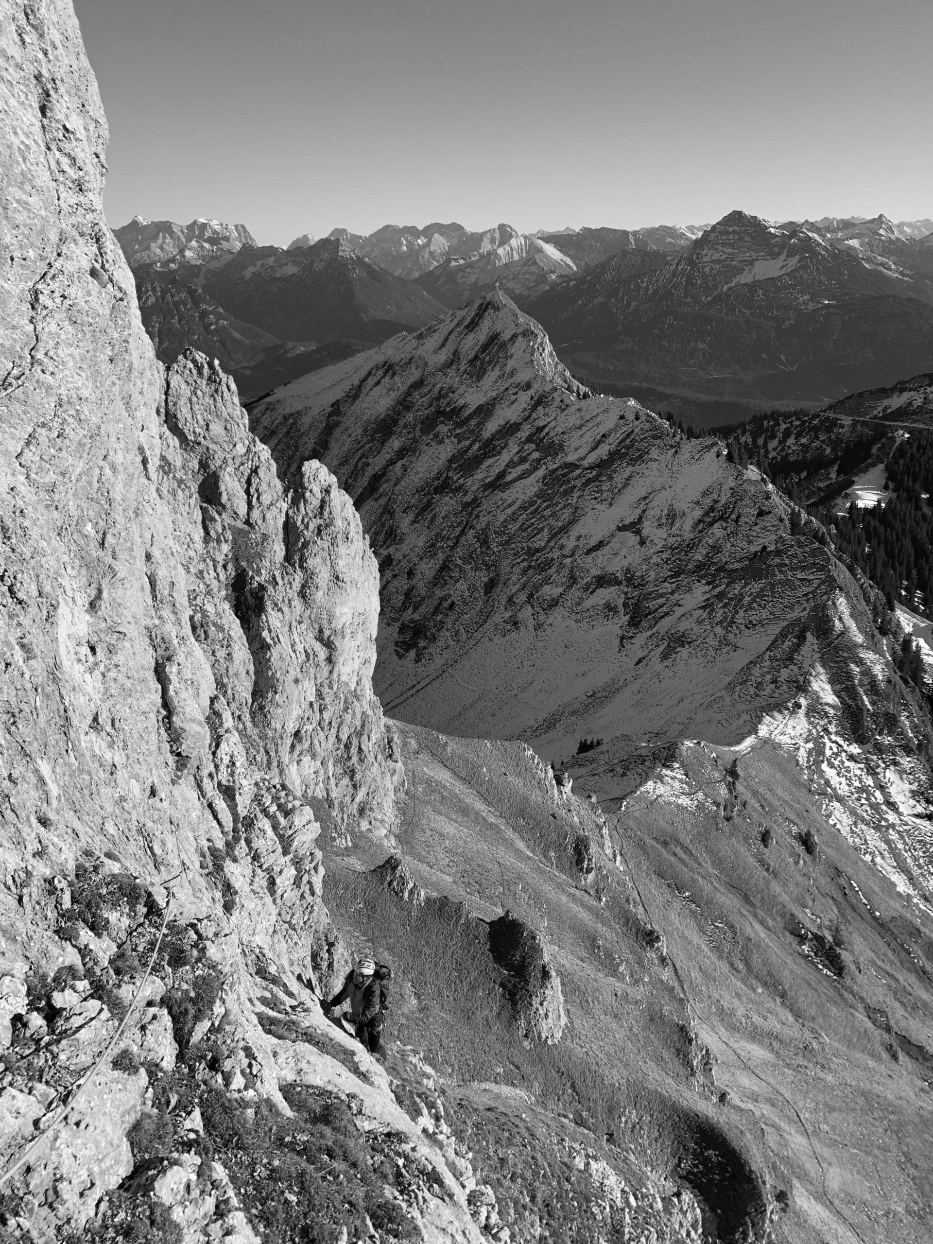 Klettern in den Tannheimer Bergen