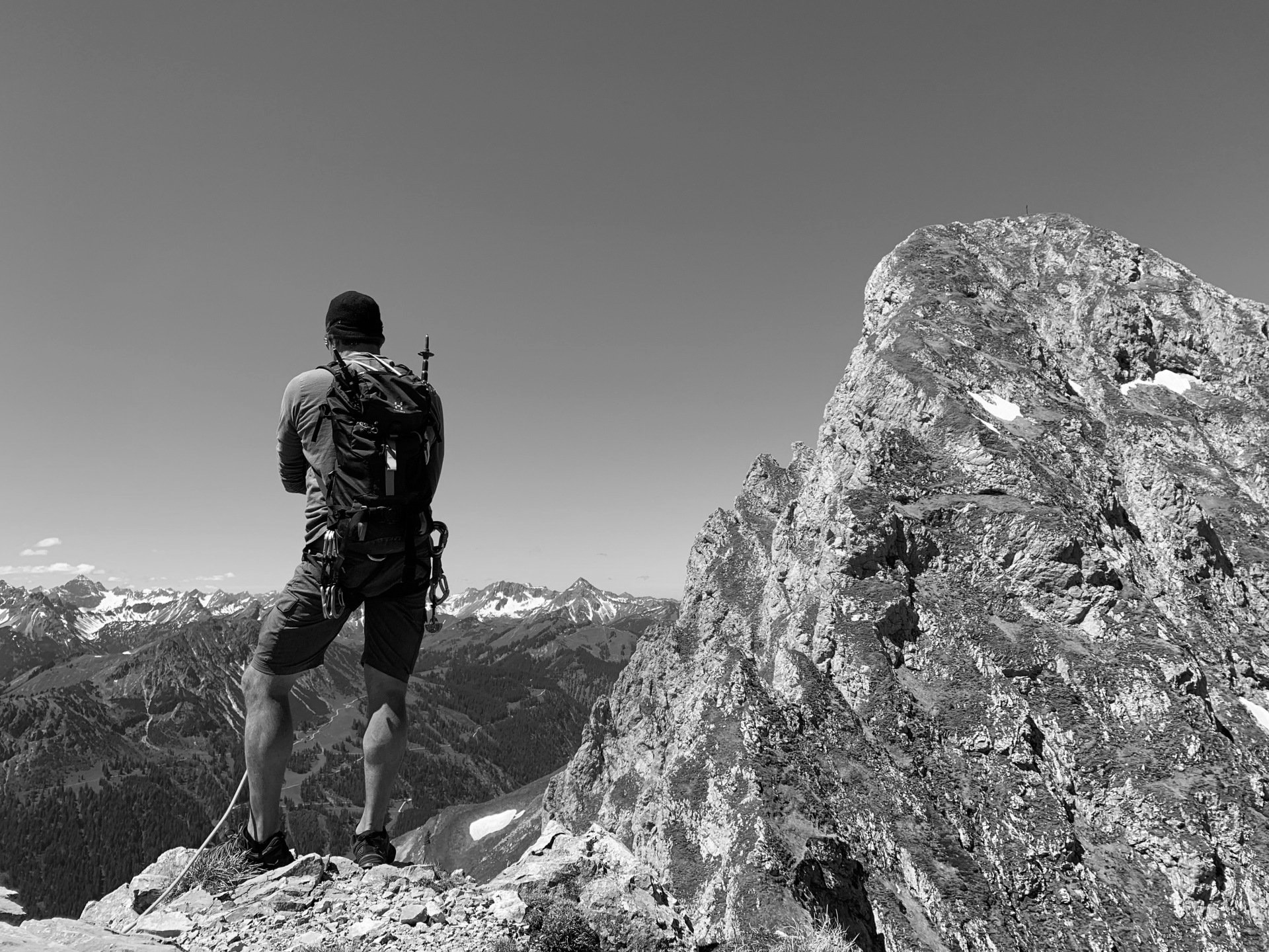 Alpinkletterkurs für Einsteiger