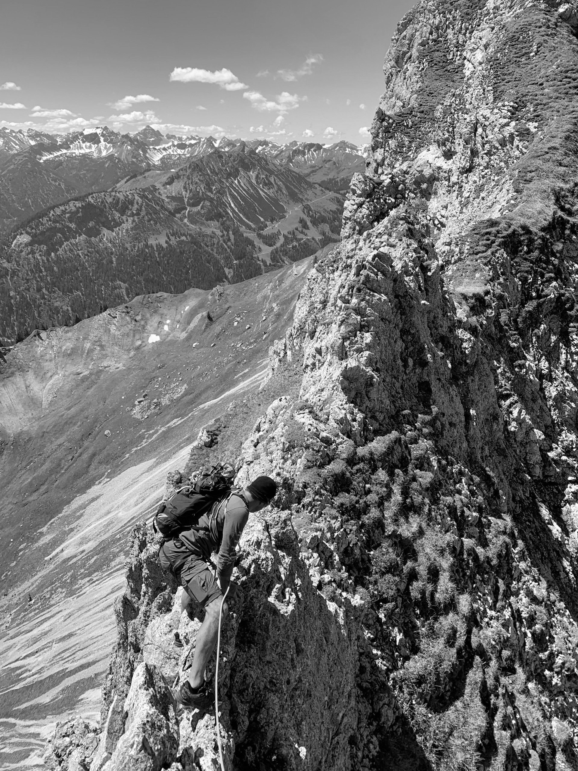 Alpinkletterkurs für Einsteiger